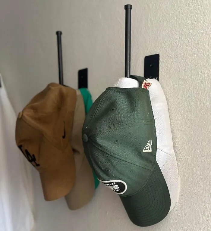 Hat Collection Overflowing Like A Clown Car?  These   <a Style="Display:inline;" Href="Https://Www.amazon.com/Durmmur-Baseball-Stainless-Organizer-Adhesive/Dp/B0c4h3z6k7?ie=utf8&th=1&linkcode=ll1&tag=bpzebra-20&linkid=c6dfbcc73ccf166c18042fd99f09481f&language=en_us&ref_=as_li_ss_tl" Target="_blank"><span Style="Font: Inherit; Color: #d74b1f;"> Hat Racks</Span> Will Keep Your Caps Organized And Your Closet Looking Sharp