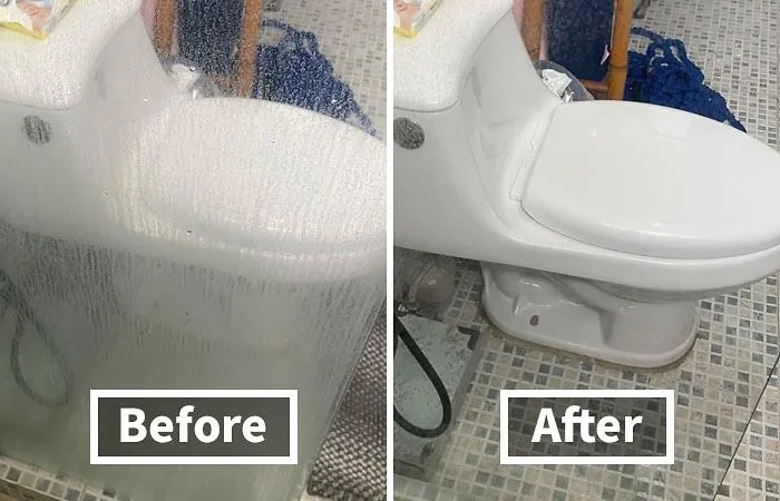 This   <a Style="Display:inline;" Href="Https://Www.amazon.com/Clean-Hard-Water-Stain-Remover/Dp/B01m7t3d99?ie=utf8&th=1&linkcode=ll1&tag=bpzebra-20&linkid=a777b94f57ad5a0aabdf390f685957be&language=en_us&ref_=as_li_ss_tl" Target="_blank"><span Style="Font: Inherit; Color: #d74b1f;"> Bioclean Hard Water Stain Remover</Span> Will Blast Through That Buildup And Bring Back The Sparkle, So You Can Finally Enjoy A Shower That's Crystal Clear