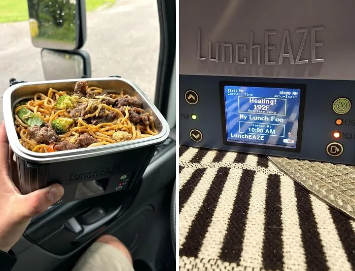 From Camping Trips To Long Commutes, This   <a Style="Display:inline;" Href="Https://Www.amazon.com/Luncheaze-Electric-Lunch-Box-Self-Heating/Dp/B07z9m87hr?th=1&linkcode=ll1&tag=bppenguin-20&linkid=0859de1bbb5adfa90283aa4db33e3735&language=en_us&ref_=as_li_ss_tl" Target="_blank"><span Style="Font: Inherit; Color: #d74b1f;"> Luncheaze</Span> Keeps Your Food Hot And Ready
