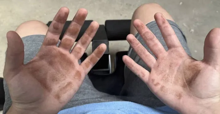 Apparently Nobody At My Gym Cleans The Dumbells