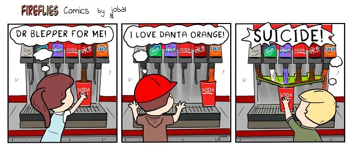 Fireflies Comics:  Soda For All