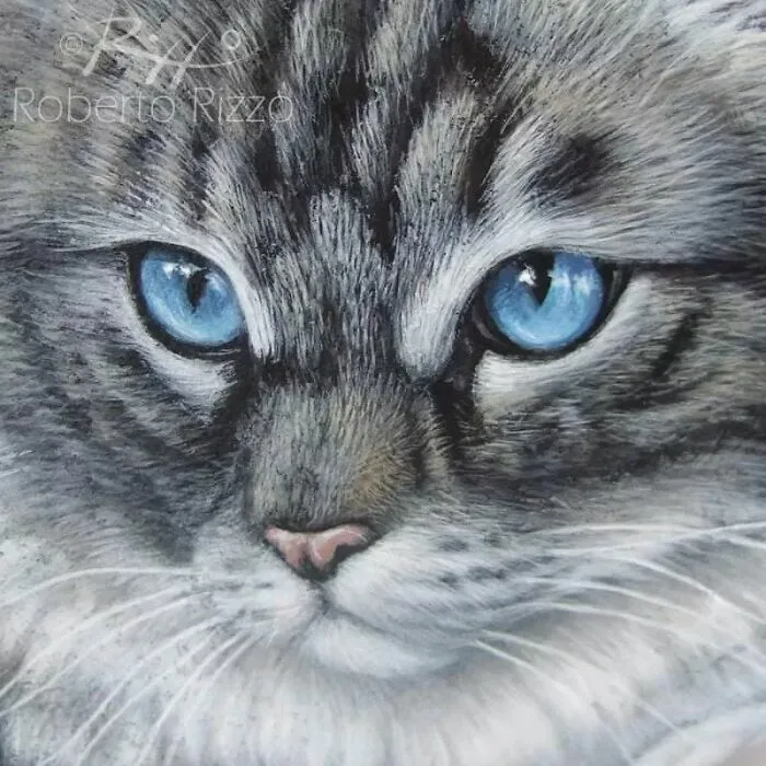 Italian Artist Roberto Rizzo Brings Pets To Life In 26 Realistic Portraits