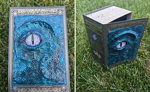 I Designed Dragon Boxes As Secret Compartment Books For Wizards, Witches, And Warlocks (10 Pics)