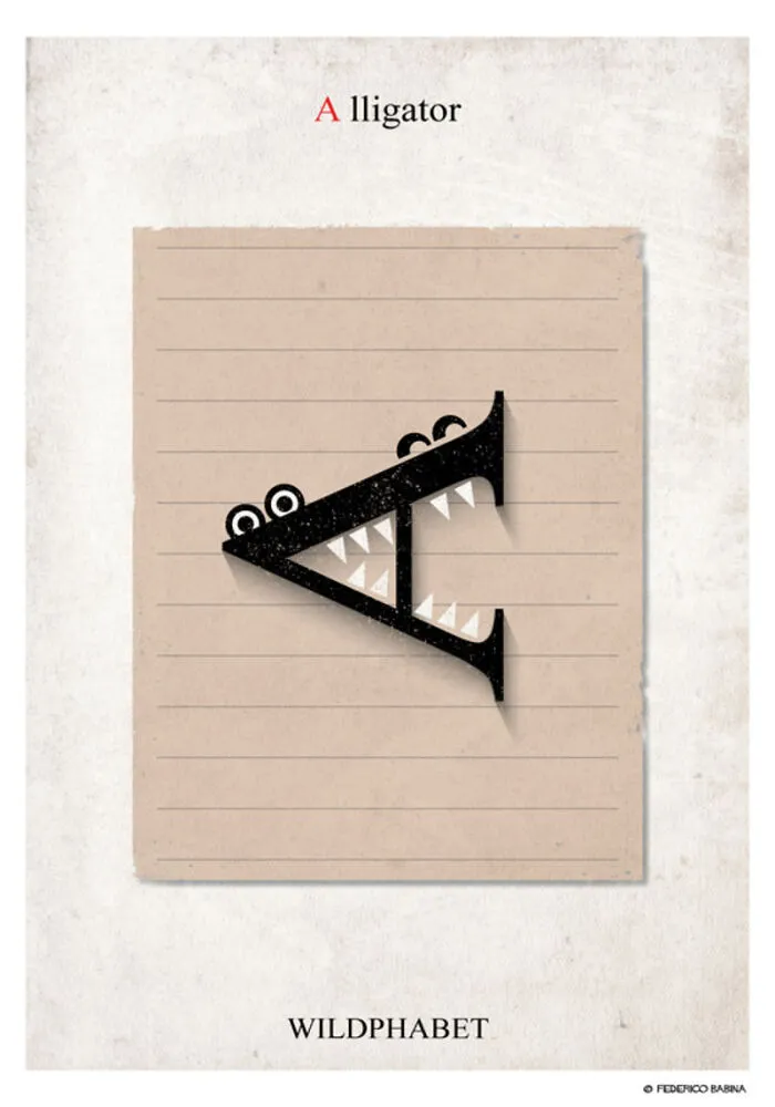 Alphabet Reimagined By This Artist Into The Animal Kingdom Through Play And Imagination (26 Pics)