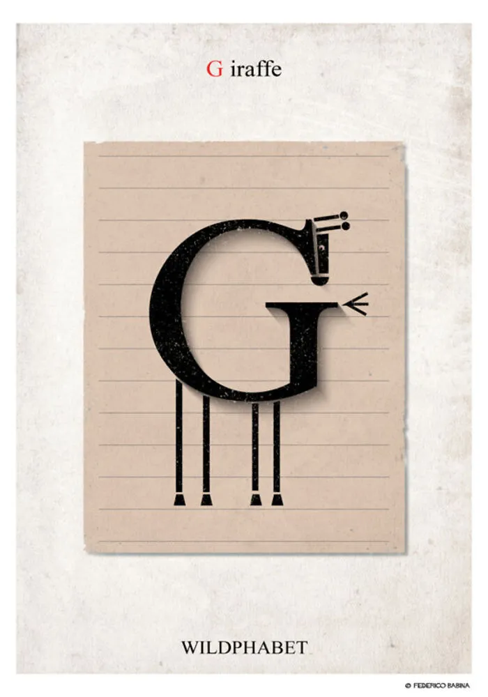 Alphabet Reimagined By This Artist Into The Animal Kingdom Through Play And Imagination (26 Pics)