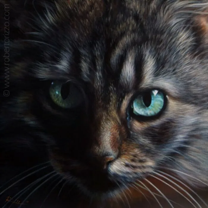 Italian Artist Roberto Rizzo Brings Pets To Life In 26 Realistic Portraits