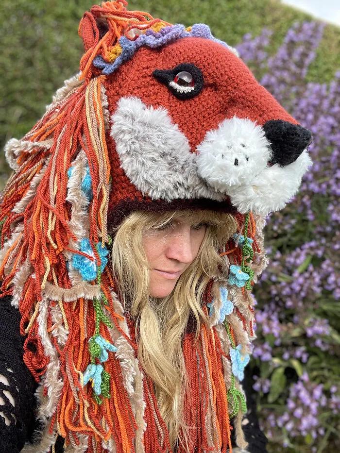My 18 Crocheted Animal Hats That Found Fans Among Celebrities