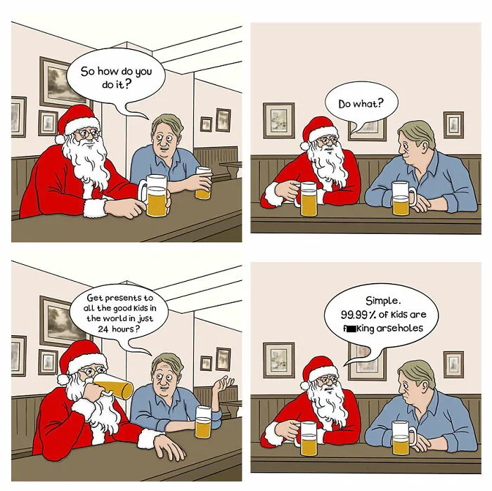 30 Hilariously Inappropriate Comics By The Ward Brothers