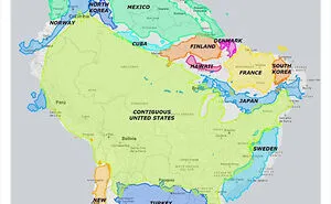 30 Maps That Show Much More Than Just A Location Of A Country