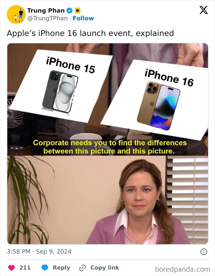 Apple Just Presented iPhone 16 And People Online Can't Stop Making Memes, Here Are 39 Of Them