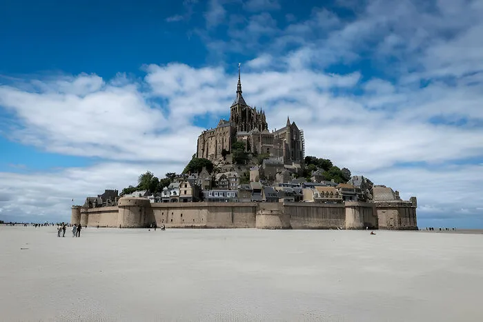 During Low Tide Mont Saint Michel