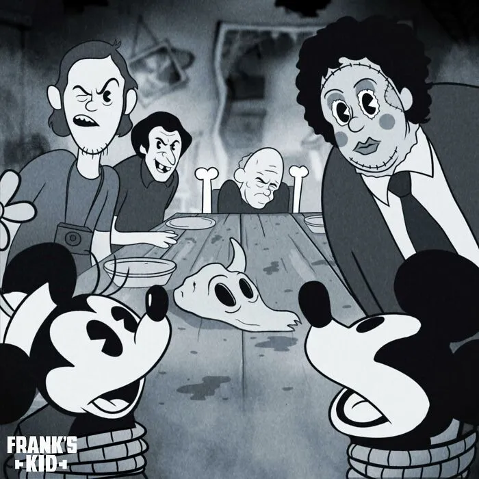 Childhood Cartoons Meet Horror: Artist’s Darkly Nostalgic Artwork Will Haunt Your Memories (32 Pics)
