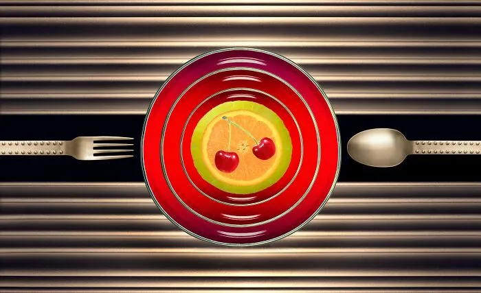 "Cherry Fruit Dessert" By Leka Huie