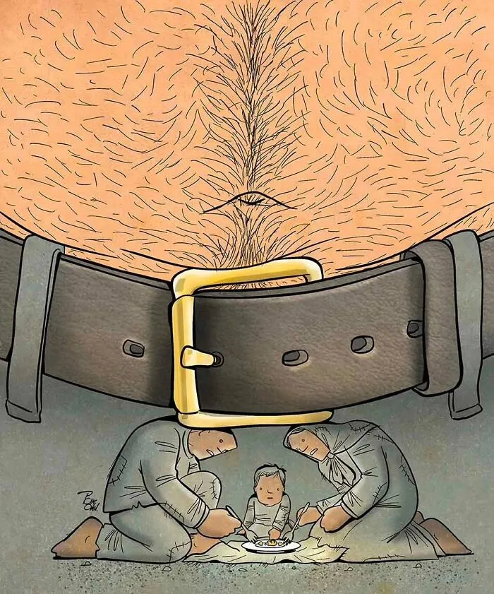 The Uncomfortable Truth: 21 Illustrations Revealing Today’s Societal Issues, By This Artist (New Pics)