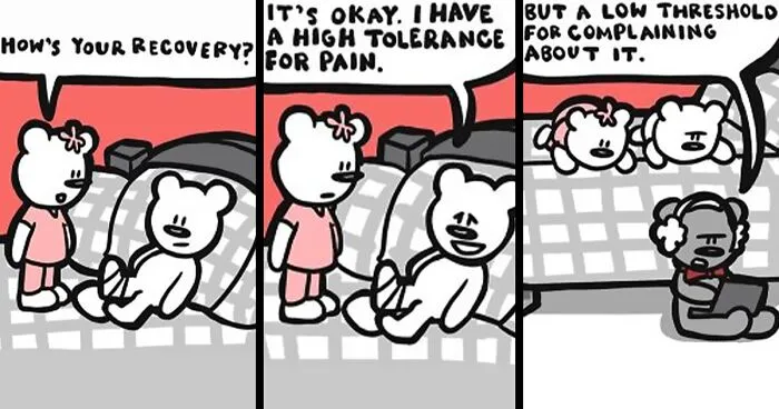 “Theo And Ted”:  30 Bear-y Funny Comics By Wendi Pilling