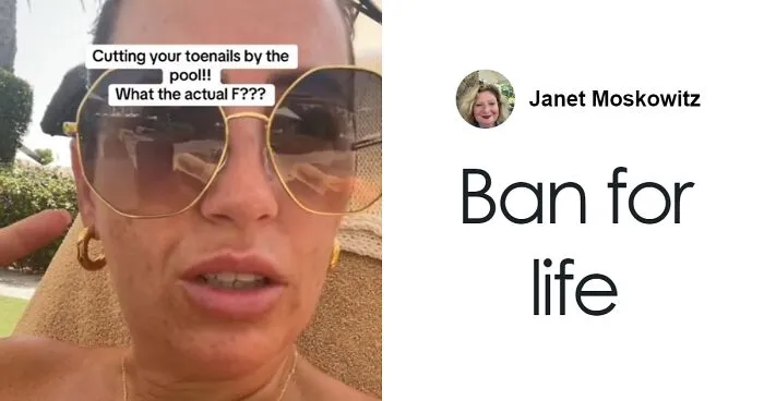 "Some Dirty Pig Is Cutting Their Toenails": TikToker's Viral Poolside Rant Sparks Debate