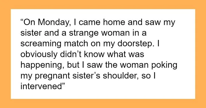 Wife Reveals To Woman That Pregnant Sister Is Her Husband's Mistress Of 5 Years, She's Shocked