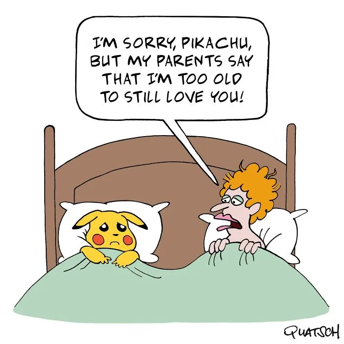 20 Absurd And Witty Comics Depicting Ridiculous Situations By Quatsch (New Pics)
