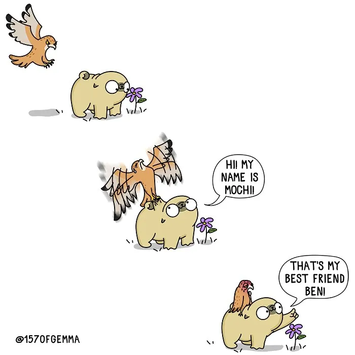 Adorable And Funny Comics About An Artist And Her Life With A Cute Pug (28 New Pics)