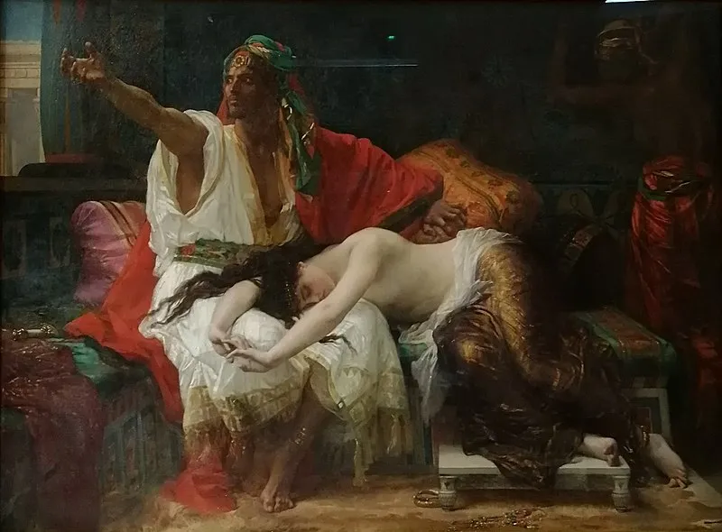 01 Work, Orientalist Artist, Alexandre Cabanel's Thamar, With Footnotes #125