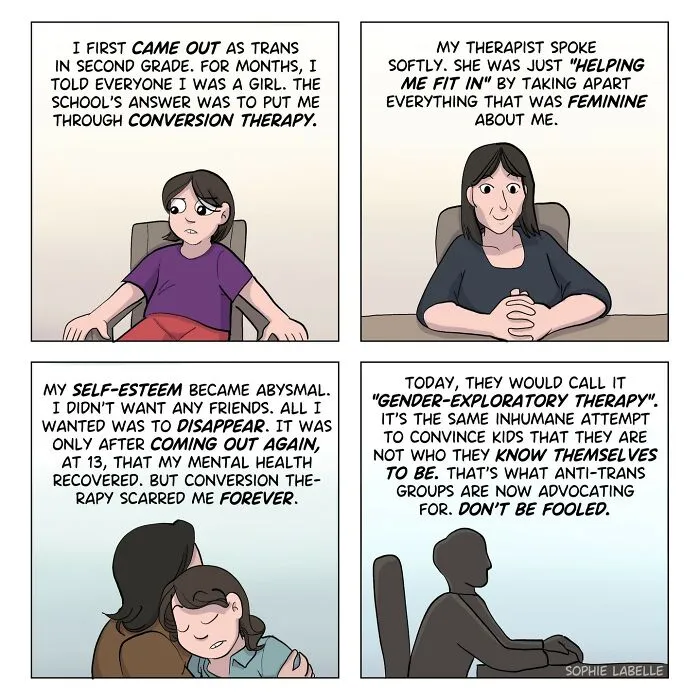 Artist Creates Comics Addressing Gender Identity Issues And Transgender Experiences (30 New Pics)