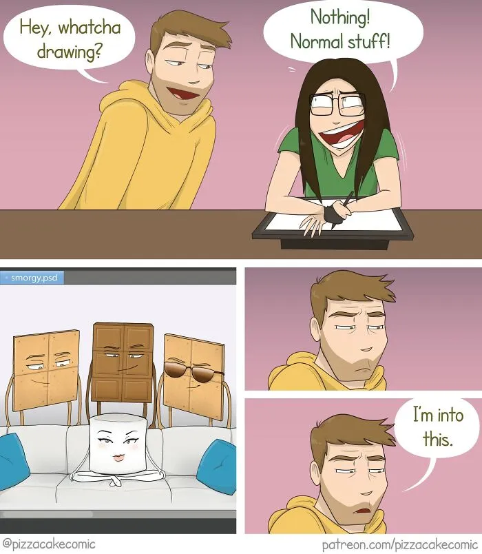34 Funny "PizzaCake" Comics That Might Make You Smile (New Pics)