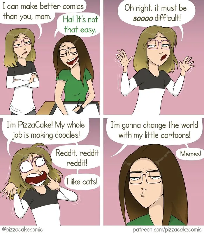 34 Funny "PizzaCake" Comics That Might Make You Smile (New Pics)