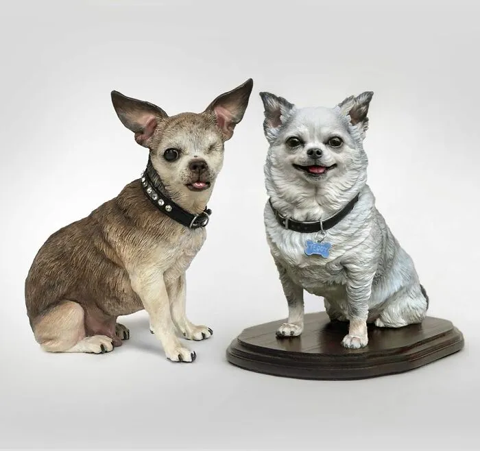 20 Of This Artist’s Hyperrealistic Pet Sculptures That Will Make You Want One Of Your Own
