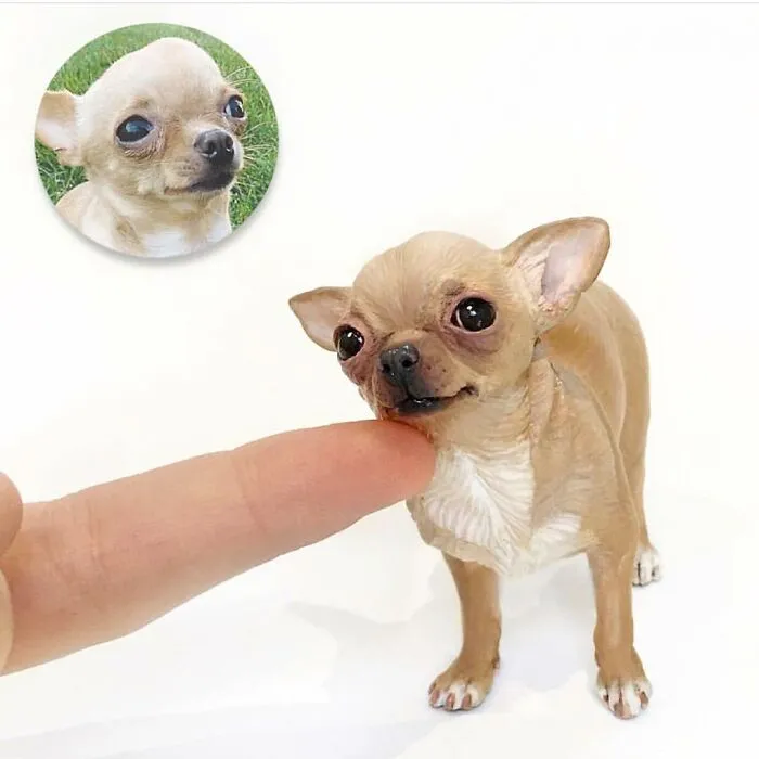 20 Of This Artist’s Hyperrealistic Pet Sculptures That Will Make You Want One Of Your Own
