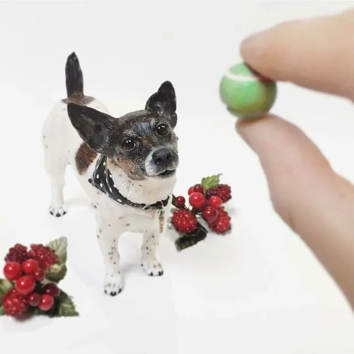 20 Of This Artist’s Hyperrealistic Pet Sculptures That Will Make You Want One Of Your Own