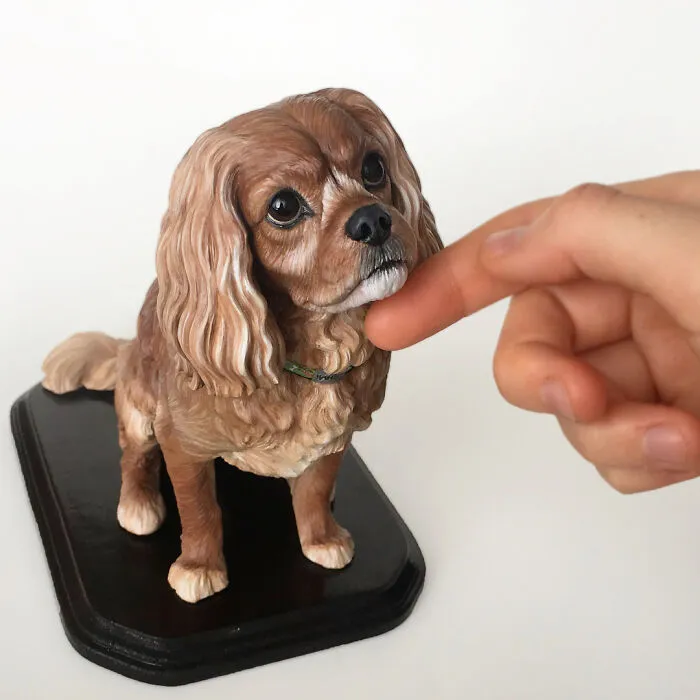 20 Of This Artist’s Hyperrealistic Pet Sculptures That Will Make You Want One Of Your Own