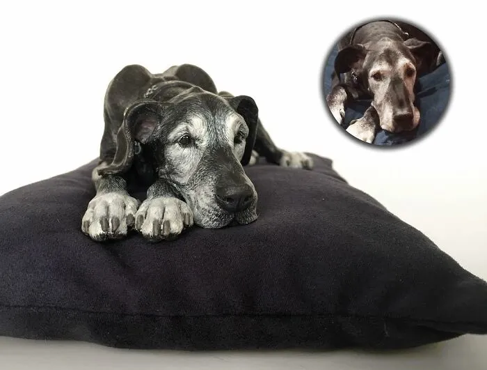 20 Of This Artist’s Hyperrealistic Pet Sculptures That Will Make You Want One Of Your Own