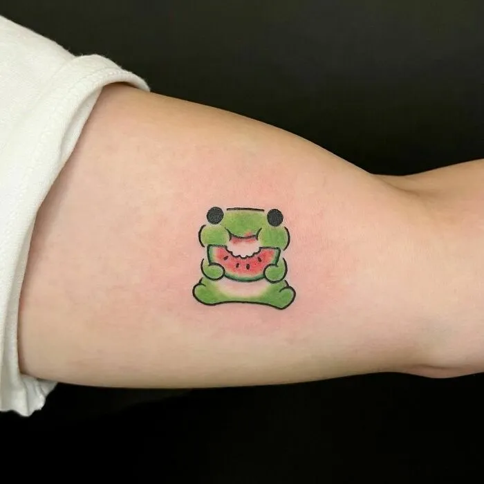 50 Adorable, Creative And Just Awesome Frog Tattoos To Send To Your Favorite Tattoo Artist