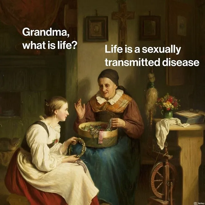 30 Relatable Memes That Combine Classical Art With Situations From Modern Life