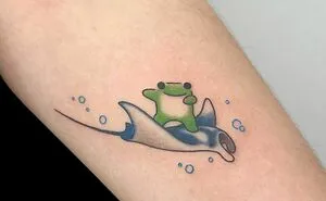 50 Adorable, Creative And Just Awesome Frog Tattoos To Send To Your Favorite Tattoo Artist