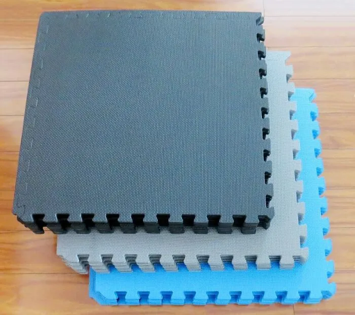 "I've started using those EVA foam mats (look like big puzzle pieces) that you can get at Harbor Freight. I line the area of the tent floor that I'll be walking on. Very civilized. I put a doormat at the entrance to keep it all clean. When I pack up - the EVA pieces line the floor of my van and I stack the rest of my stuff on top." -<span Style="Font:inherit;color:#808080"> wills2003</span>