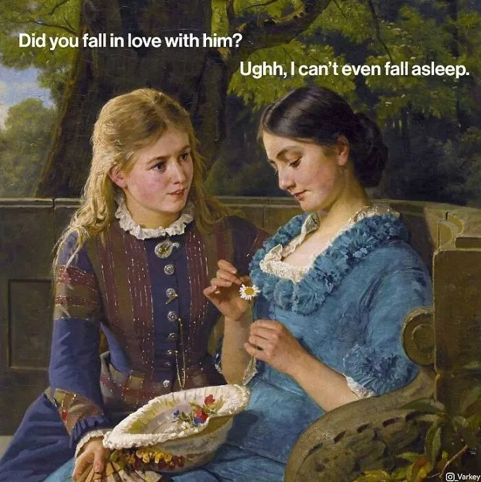 30 Relatable Memes That Combine Classical Art With Situations From Modern Life