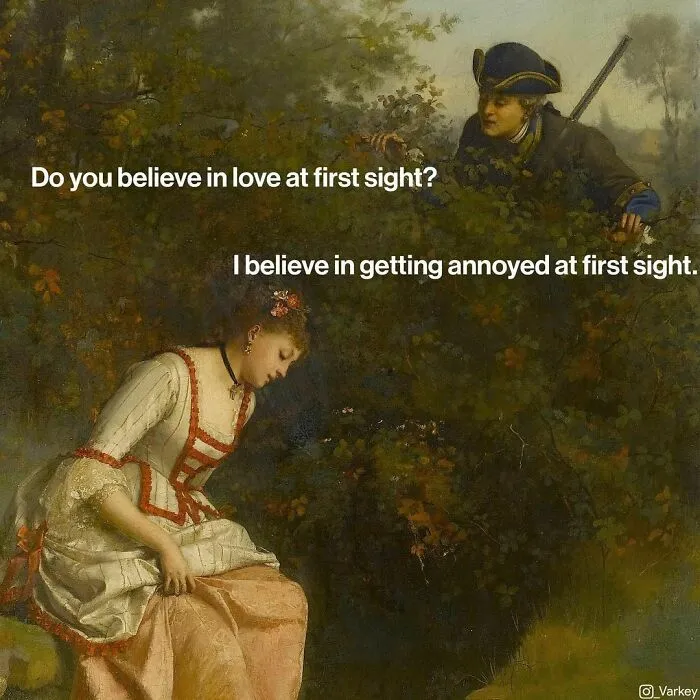 30 Relatable Memes That Combine Classical Art With Situations From Modern Life