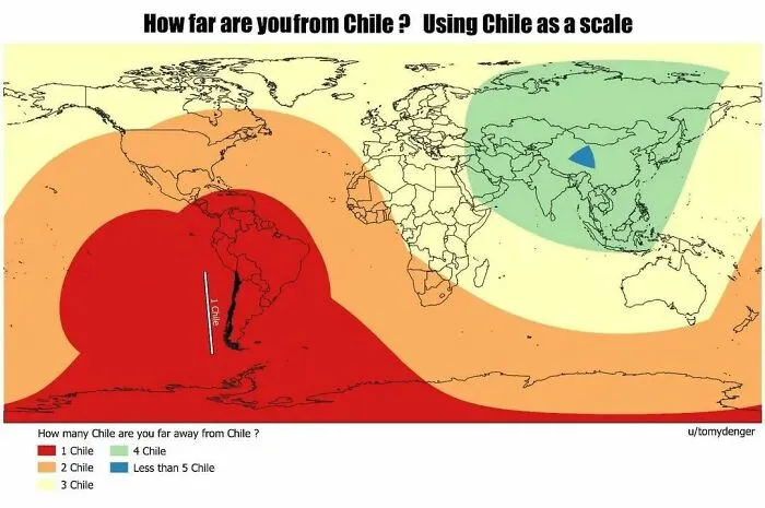 30 Interesting Facts About The World Represented In Unconventional Maps