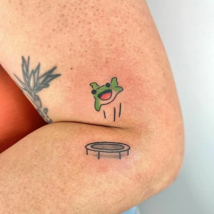 50 Adorable, Creative And Just Awesome Frog Tattoos To Send To Your Favorite Tattoo Artist