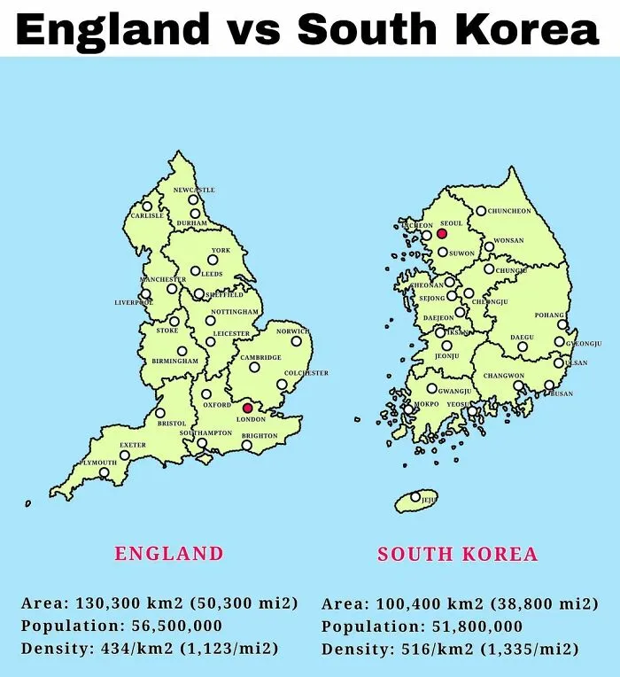 30 Interesting Facts About The World Represented In Unconventional Maps