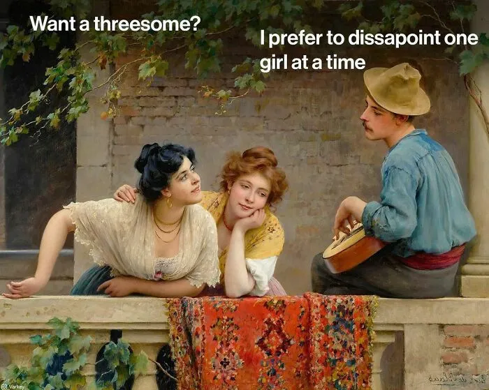 30 Relatable Memes That Combine Classical Art With Situations From Modern Life