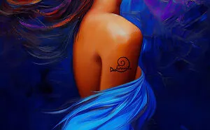 My Pretty Woman Aesthetic Paintings (4 Pics)