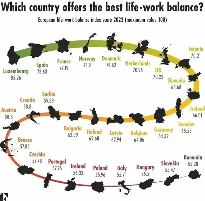 30 Interesting Facts About The World Represented In Unconventional Maps