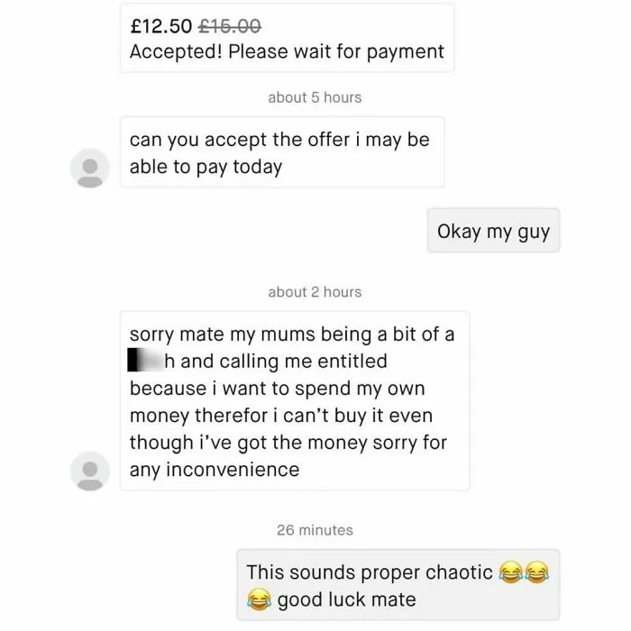 40 Times People Had The Weirdest Convos When Buying Or Selling Online (New Pics)