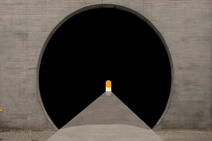Photo Manipulation, 3rd Place Winner: The Tunnel By Selina Bressan
