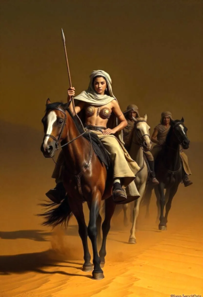 01 Work, Orientalist Art, Francesco Hayez's  The Desert Patrol, With Footnotes #131