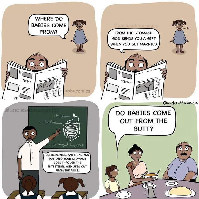Uncle Subbu: 31 Comics That Perfectly Capture The Funny Side Of Family Life