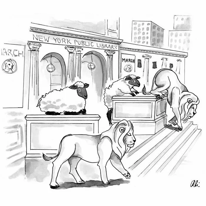 39 Clever And Witty One-Panel Comics By New Yorker Cartoonist Ali Solomon (New Pics)