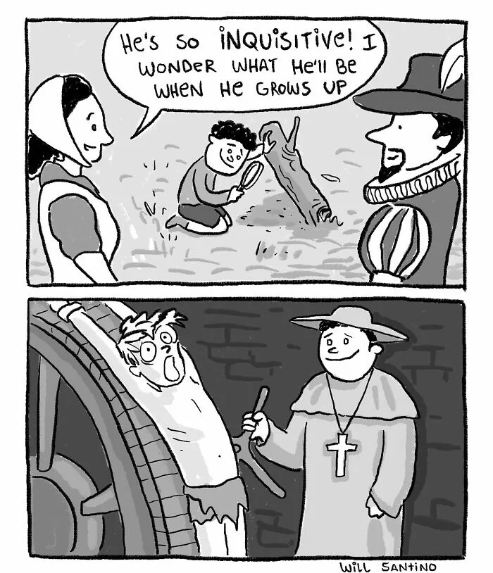 30 Hilariously Creative Short Cartoons Filled With Absurd Situations, By Will Santino (New Pics)